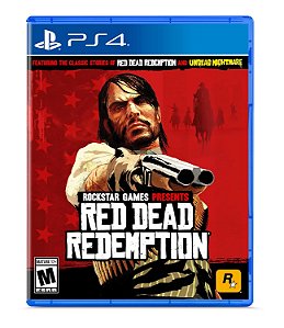 Red Dead Redemption e Undead Nightmare PS4 Midia Fisica