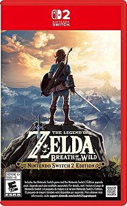 The Legend of Zelda Breath of The Wild Switch 2 Midia Fisica