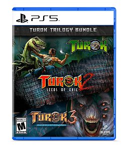 Turok Trilogy Bundle PS5 Midia Fisica