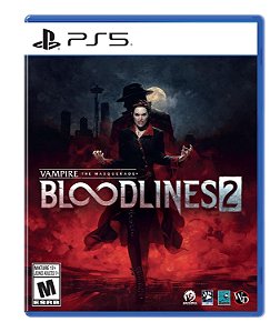 Vampire The Masquerade Bloodlines 2 PS5 Midia Fisica