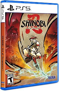 Shinobi Art of Vengeance PS5 Limited Run Midia Fisica