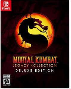 Mortal Kombat Legacy Kollection Deluxe Edition Switch Midia Fisica