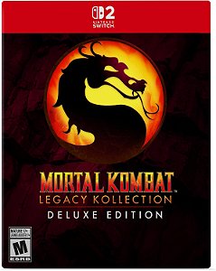 Mortal Kombat Legacy Kollection Deluxe Edition Switch 2 Midia Fisica