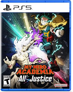 My Hero Academia Alls Justice PS5 Midia Fisica