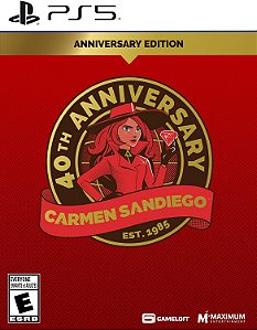 Carmen Sandiego 40th Anniversary Edition PS5 Midia Fisica