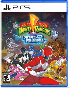Mighty Morphin Power Rangers Ritas Rewind PS5 Midia Fisica