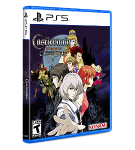 Castlevania Dominus Collection Capa Dawn of Sorrow PS5 Limited Run Midia Fisica