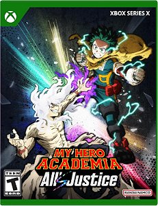 My Hero Academia Alls Justice Xbox Series X Midia Fisica