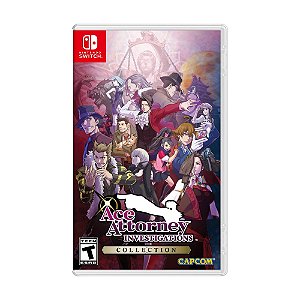 Ace Attorney Investigations Collection Switch Midia Fisica