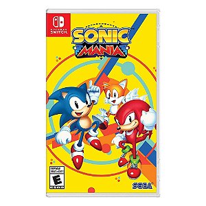 Sonic Mania Switch Midia Fisica