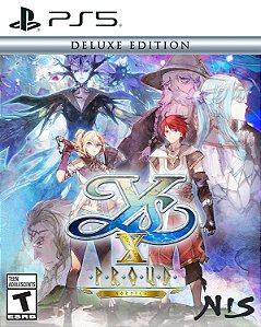 Ys X Nordics Deluxe Edition PS5 Midia Fisica