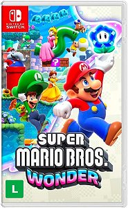 Super Mario Bros Wonder Switch BR Midia Fisica