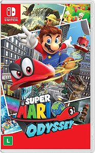 Super Mario Odyssey Switch BR Midia Fisica