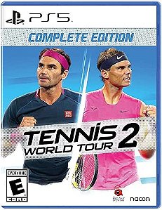 Tennis World Tour 2 PS5 Midia Fisica