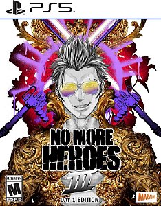 No More Heroes 3 Day 1 Edition PS5 Midia Fisica