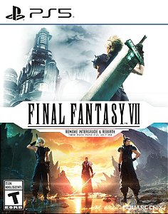 Final Fantasy VII Remake Intergrade & Final fantasy VII Rebirth PS5 Midia Fisica