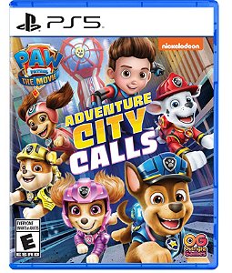 Paw Patrol The Movie Adventure City Calls PS5 Midia Fisica
