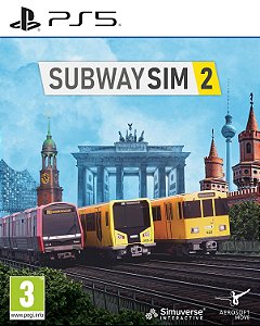 Subway Simulator 2 Hamburg E Berlin PS5 Midia Fisica
