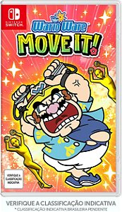 WarioWare Move It Switch BR Midia Fisica