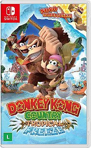 Donkey Kong Country Tropical Freeze Switch BR Midia Fisica