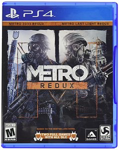 Metro Redux PS4 Midia Fisica
