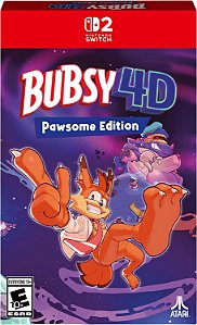 Bubsy 4D Pawsome Edition Switch 2 Midia Fisica - PRÉ-VENDA