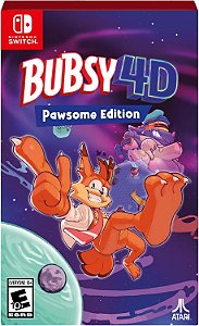 Bubsy 4D Pawsome Edition Switch Midia Fisica - PRÉ-VENDA