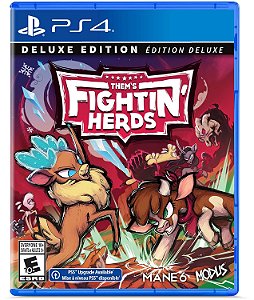 Thems Fighting Herds Deluxe Edition PS4 Midia Fisica