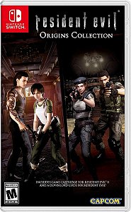 Resident Evil Origins Collection Switch Midia Fisica