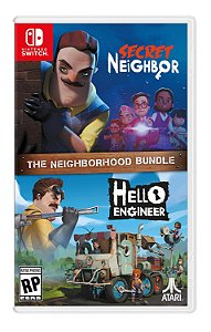 Secret Neighbor + Hello Engineer The Neighborhood Bundle Switch Midia Fisica