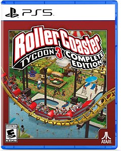RollerCoaster Tycoon 3 Complete Edition PS5 Midia Fisica