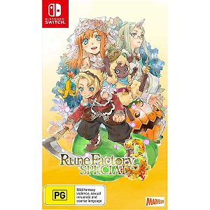 Rune Factory 3 Special Switch AUS Midia Fisica