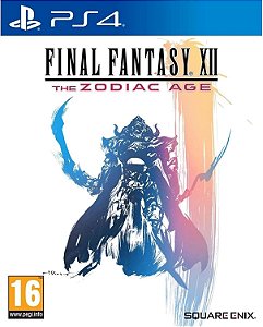 Final Fantasy XII The Zodiac Age PS4 EUR Midia Fisica