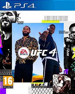 UFC 4 PS4 EUR Midia Fisica