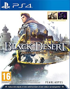 Black Desert Prestige Edition PS4 EUR Midia Fisica