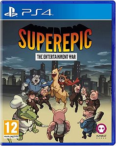 SuperEpic The Entertainment War PS4 EUR Midia Fisica