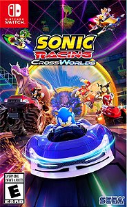 Sonic Racing CrossWorlds Launch Edition Switch Midia Fisica