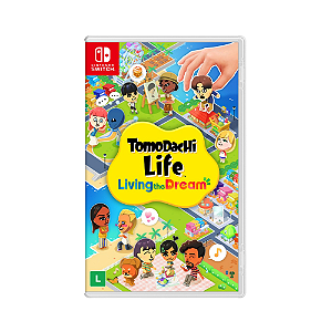 Tomodachi Life Living the Dream Switch BR Midia Fisica - PRE-VENDA