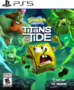 Spongebob Squarepants Titans of the Tide PS5 Midia Fisica