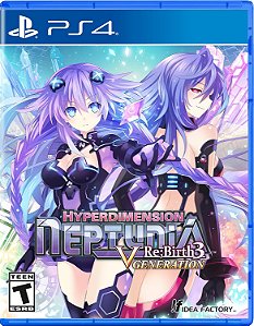 Hyperdimension Neptunia Rebirth 3 V Generation PS4 Midia Fisica