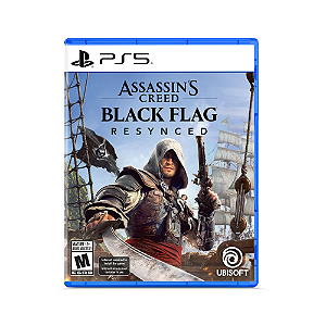Assassins Creed Black Flag Resynced PS5 Midia Fisica - PRÉ-VENDA