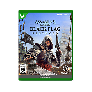 Assassins Creed Black Flag Resynced Xbox Series X Midia Fisica - PRÉ-VENDA