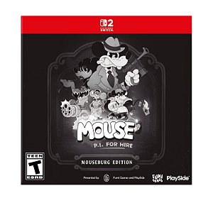 Mouse PI For Hire The Mouseburg Edition Switch 2 Midia Fisica - PRÉ-VENDA