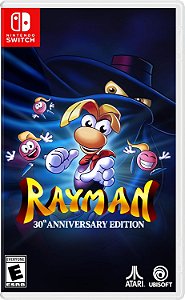 Rayman 30th Anniversary Edition Switch Midia Fisica - PRÉ-VENDA