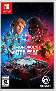 Monopoly Star Wars Heroes vs Villains Switch Midia Fisica - PRÉ-VENDA