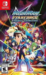 Mega Man Star Force Legacy Collection Switch BR Midia Fisica