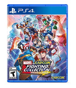 Marvel vs Capcom Fighting Collection Arcade Classics PS4 Midia Fisica