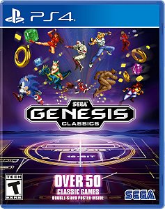 Sega Genesis Classics PS4 Midia Fisica
