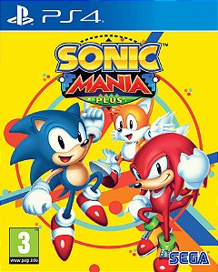 Sonic Mania Plus PS4 EUR Midia Fisica