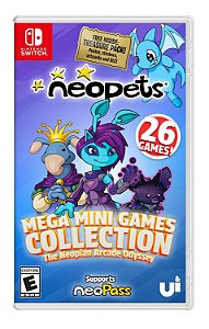 Neopets Mega Mini Games Collection Switch Midia Fisica